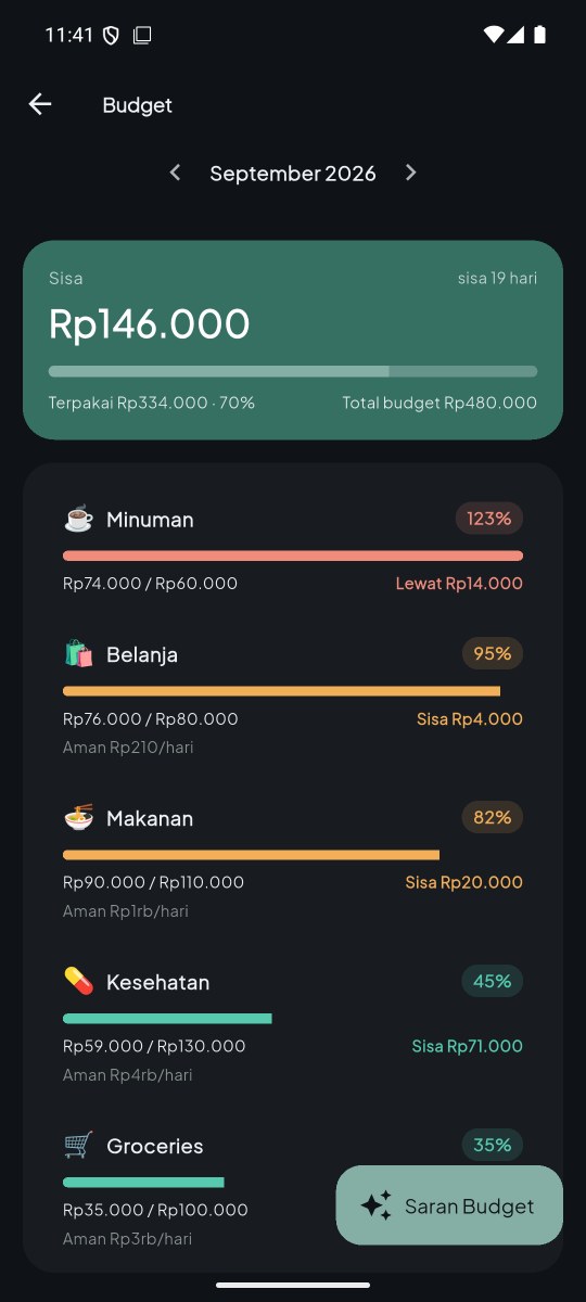 FINNER: budget per kategori